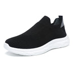 Damen Bequeme Slip-On Laufschuhe mit elastischem Obermaterial EB