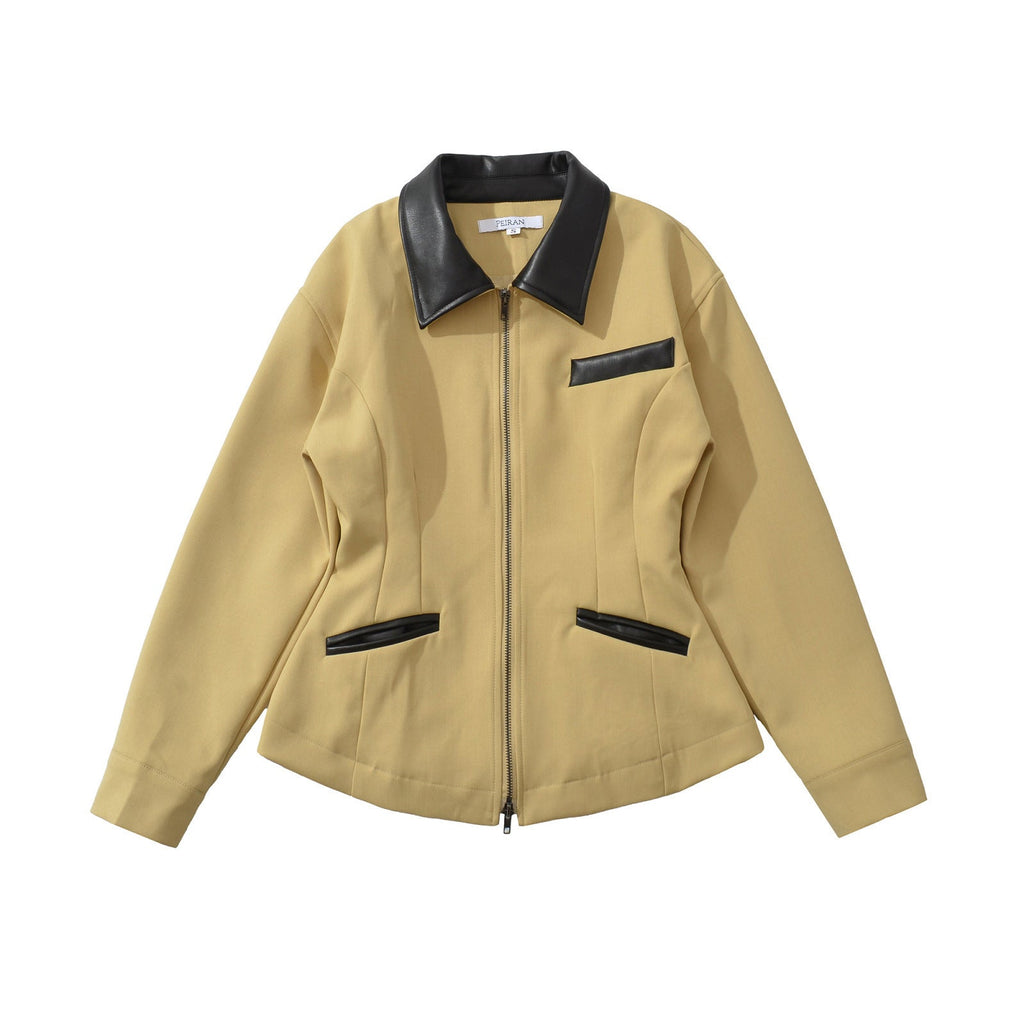Damen Freizeitjacke mit klassischem Kragen und eleganten Details EB