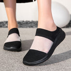 Damen bequeme Clogs aus atmungsaktivem Obermaterial EB
