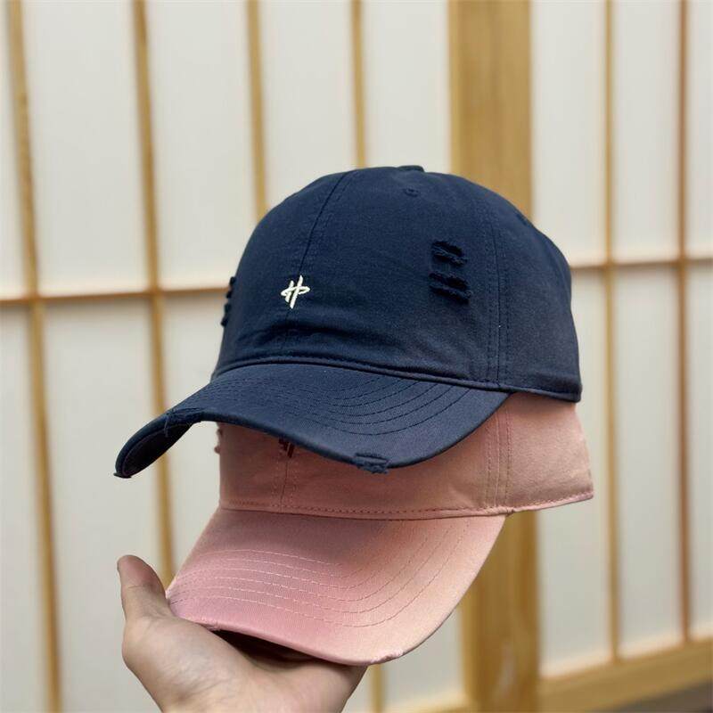 Women's Distressed Vintage Baseball Cap