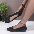 Damen Ballerinas aus atmungsaktivem Netzmaterial EB