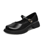 Damen Ballerinas mit verstellbarem Riemen und rutschfester Sohle EB