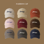 Damen-Baseballkappe aus Baumwolle mit Logo-Stickerei