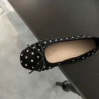 Damen Ballerinas mit schickem Punkte-Design und bequemer Sohle EB