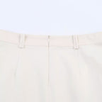 Damen eleganter Bleistiftrock mit transparentem Spitzenabschluss EB
