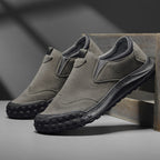 Damen bequeme Slip-On Schuhe mit rutschfester Sohle und weichem Futter EB