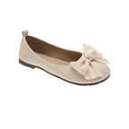 Damen Ballerinas mit zarter Schleifenverzierung EB