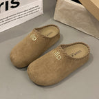 Damen Bequeme Clogs aus weichem Wildleder EB