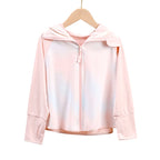 Damen Atmungsaktive Sportjacke mit UV-Schutz und Kapuze EB