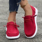 Damen Bequeme Slip-On Schuhe EB