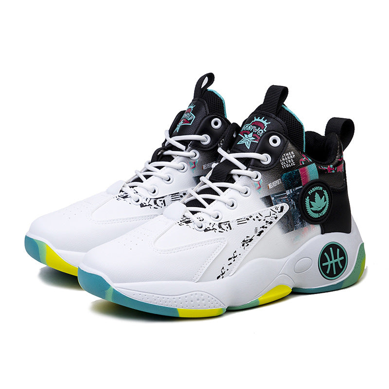 Damen Sportliche Basketball-Schuhe mit strapazierfähigem Obermaterial und hochentwickelter Dämpfungstechnologie EB