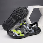 Damen Bequeme und rutschfeste Outdoor-Sandalen mit elastischem Schnürsystem EB