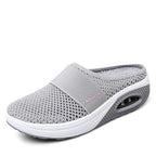 Damen bequeme Clogs mit atmungsaktiver Mesh-Oberfläche und dämpfender Sohle EB