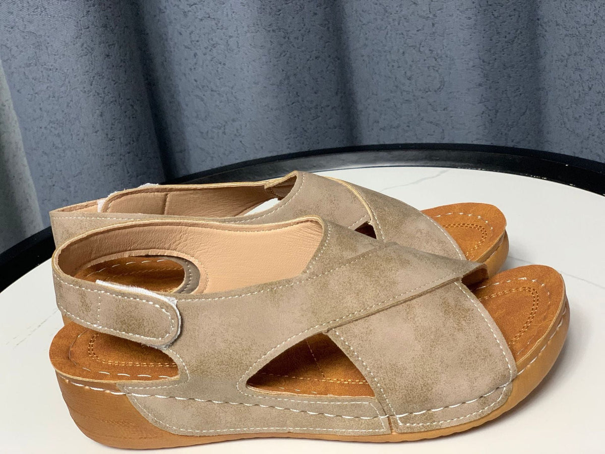 Damen Bequeme Clogs mit verstellbarem Riemendesign und ergonomischem Fußbett EB