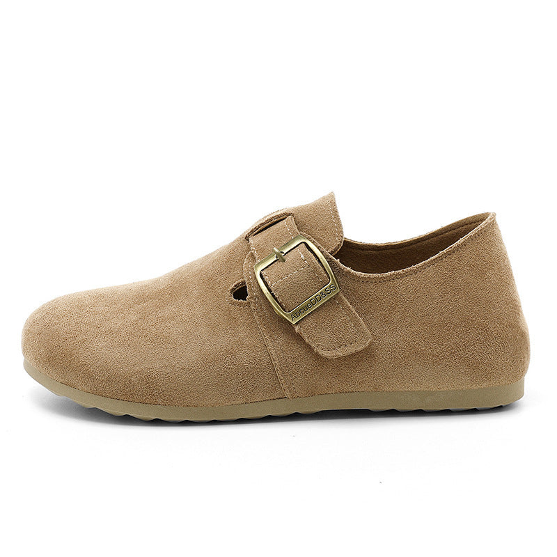 Damen Clogs mit praktischem Schnallenverschluss und rutschfester Sohle EB