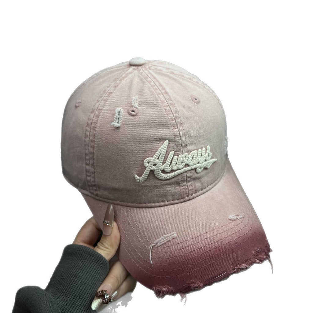 Damen-Baseballkappe mit Distressed-Grafik