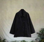 Damen Oversized Wollmantel mit modernem Schnitt und praktischen Taschen EB