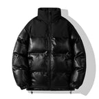 Damen isolierte Steppjacke mit hohem Kragen und elastischen Bündchen EB