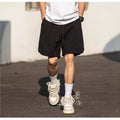 Herren sportliche Shorts mit elastischem Bund und verstellbarem Zugband EB