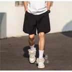 Herren sportliche Shorts mit elastischem Bund und verstellbarem Zugband EB