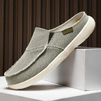 Damen Bequeme Slip-On Freizeitschuhe aus atmungsaktivem Material EB