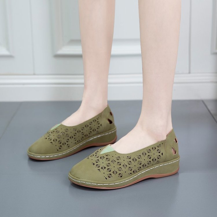 Damen bequeme Clogs mit modischem Perforationsdesign und ergonomischer Fußbettung EB