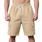 Herren Cargo-Shorts mit elastischem Bund und praktischen Seitentaschen EB