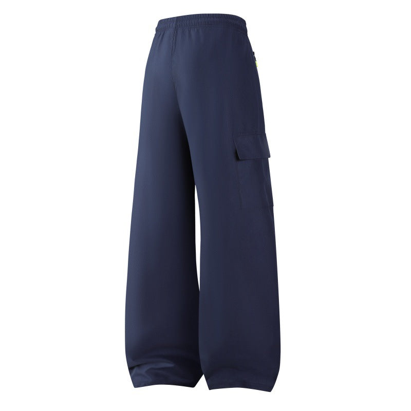 Herren Cargo-Shorts mit elastischem Bund, Kordelzug und Reißverschlusstaschen