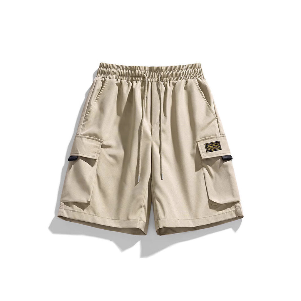Herren Cargo-Shorts mit elastischem Bund und praktischen Taschen EB