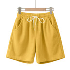 Herren Ripp-Jersey-Shorts mit Kordelzug