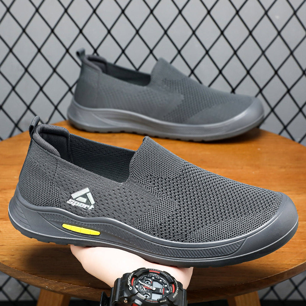 Damen Atmungsaktive Slip-On Sportliche Schuhe EB