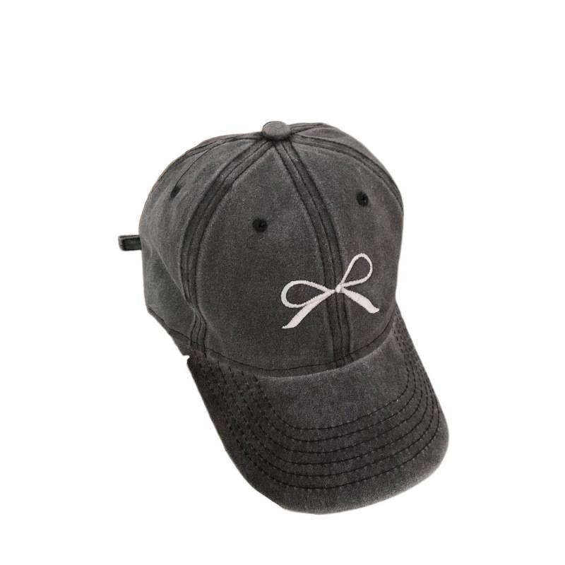 Lässige bestickte Baseballkappe für Damen
