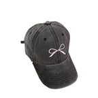 Lässige bestickte Baseballkappe für Damen