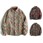 Herren Hemd mit geometrischem Muster EB