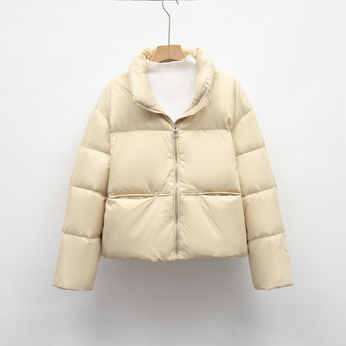 Damen hochwertige Steppjacke mit kurzem Schnitt EB