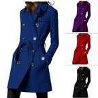 Damen eleganter und zeitloser Trenchcoat EB