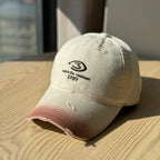 Distressed Baseballkappe für Herren