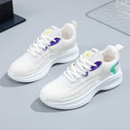 Damen atmungsaktive Freizeitschuhe mit flexiblem Sohlenprofil EB