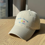 Damen Baseballcap mit Textstickerei