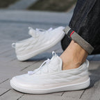 Damen Bequeme Slip-On Freizeitschuhe mit dämpfendem Fußbett und atmungsaktivem Obermaterial EB