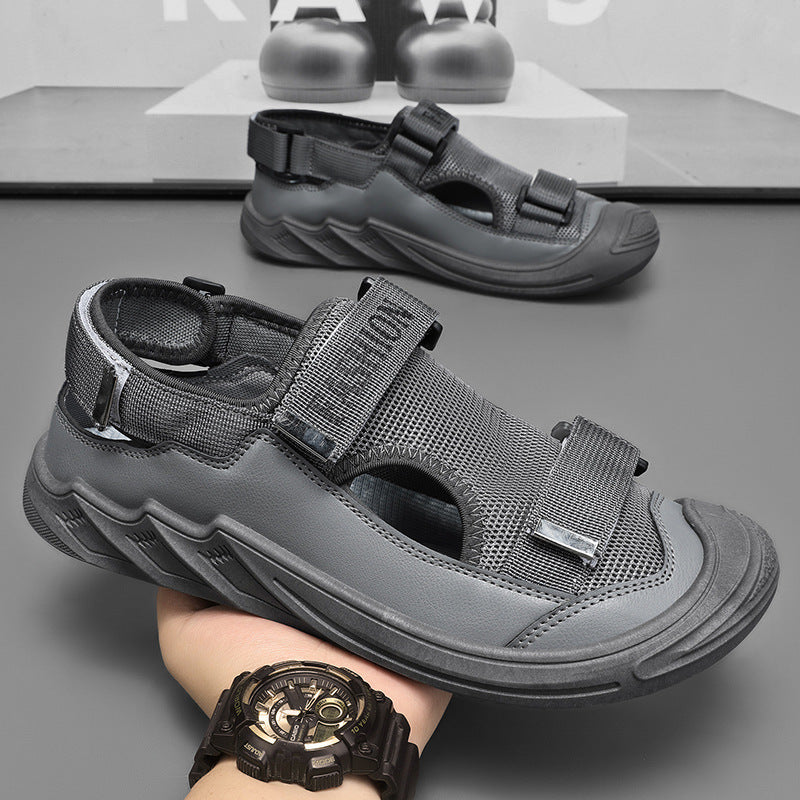 Damen Atmungsaktive Freizeitsandalen mit flexibler Sohle und verstellbaren Riemen EB