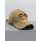 Herren-Baseballcap aus Distressed-Baumwolle