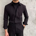 Herren Elegantes Langarmhemd EB