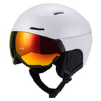 Skihelm mit integriertem Visier