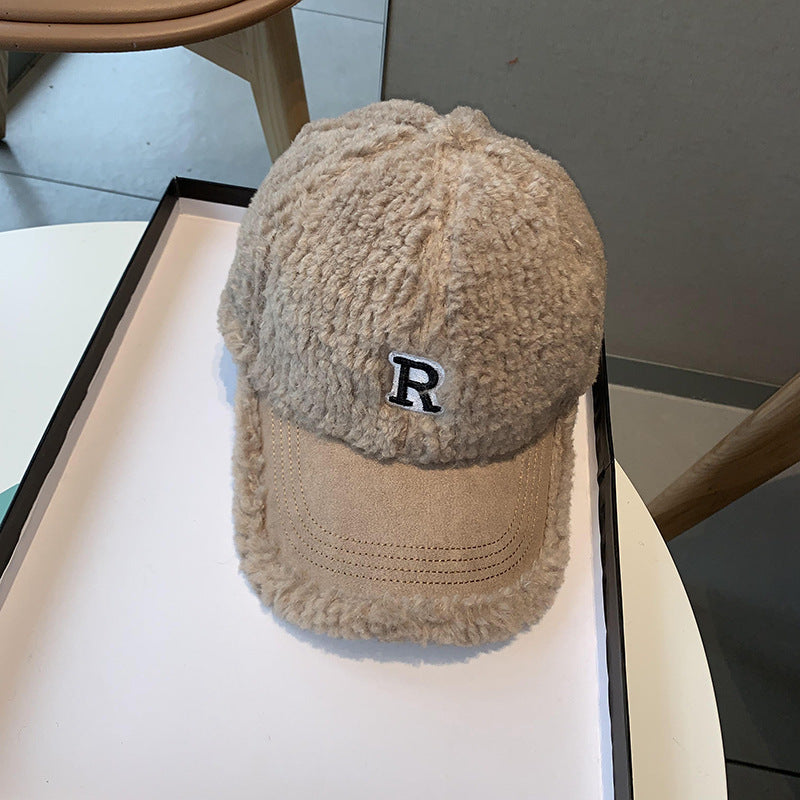 Flauschige Baseball-Cap für Damen