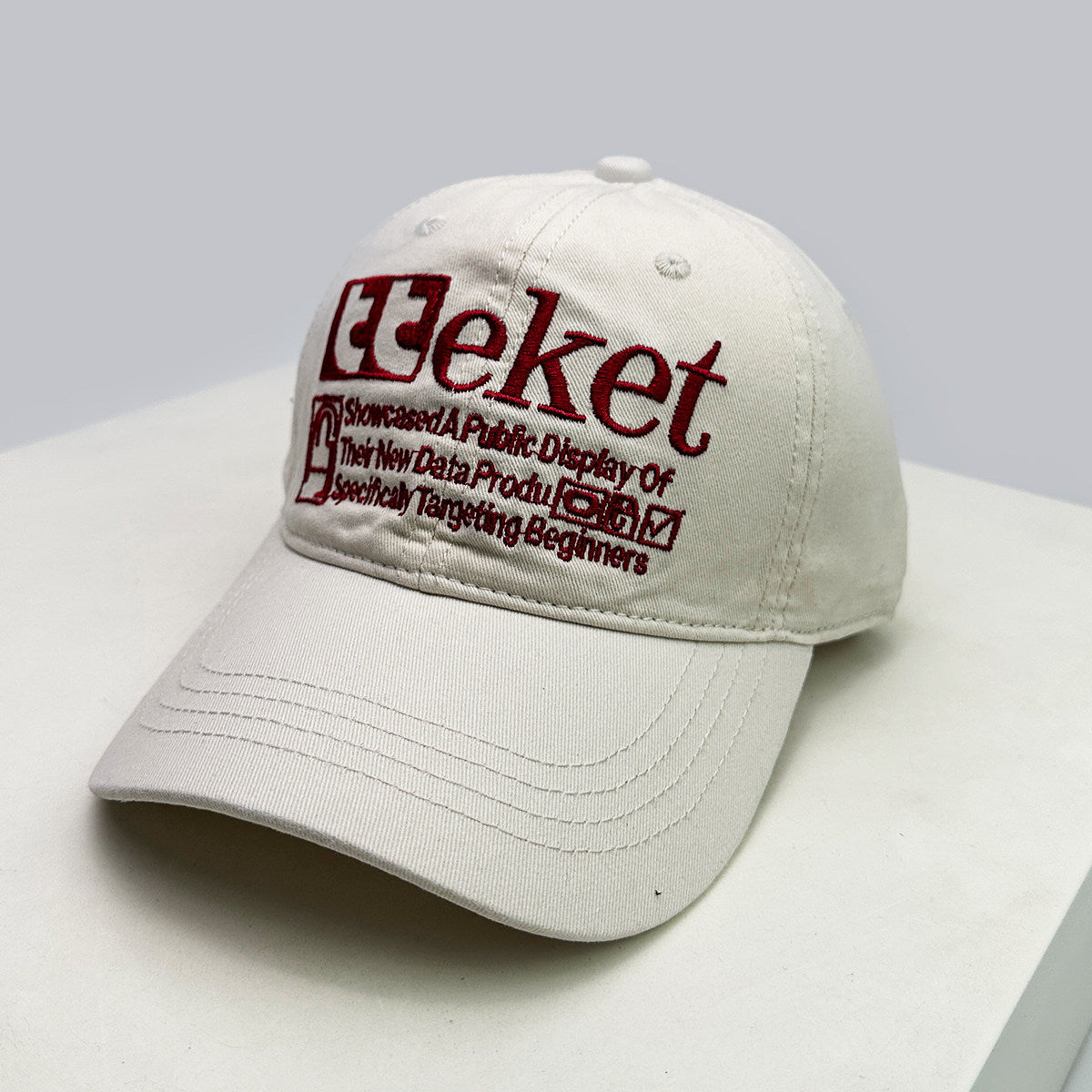 Verstellbare Herren-Statement-Baseballkappe
