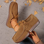 Damen Bequeme Mokassins mit traditionellem Design EB