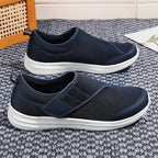 Damen Atmungsaktive Slip-On Freizeitschuhe mit elastischem Riemen EB