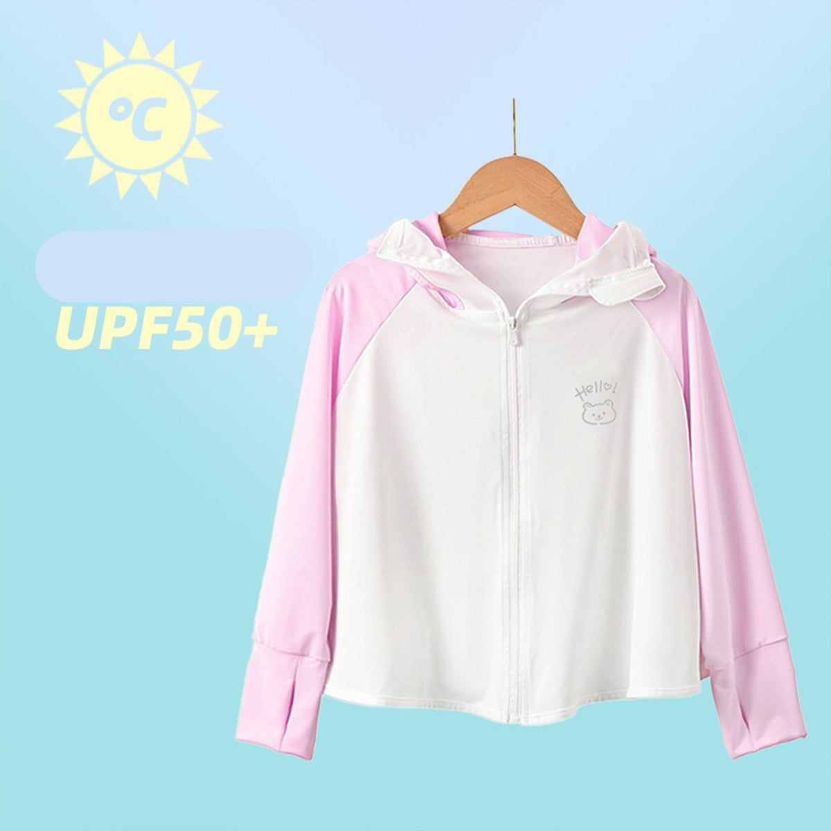 Damen Atmungsaktive Sportjacke mit leichtem UV-Schutz EB