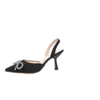 Damen Slingback-Pumps mit funkelndem Schleifen-Detail EB